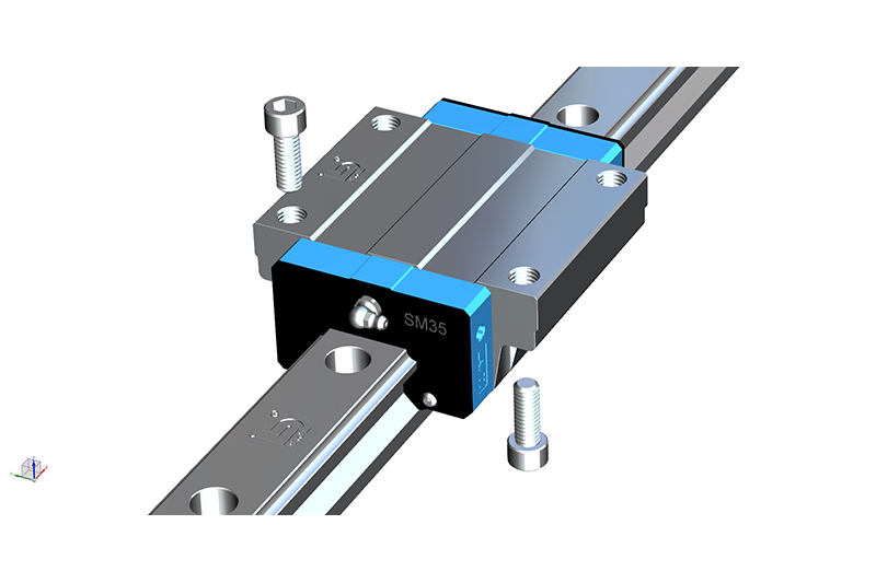 LDH-W-CA Flange – standard length – standard height